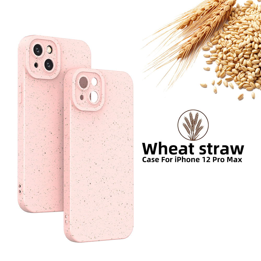 Eco friendly Colorful case mobile phone shell shockproof Wheat straw case for iphone 14