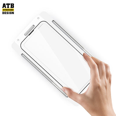 ATB Design Easy To Stick 10 In 1 HD New Tempered Glass Clear Screen Protector for iphone 14 pro max