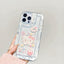 New Arrival Ins Cute Airbag Case For iphone 14 iphone 13 pro Clear Cover For iphone 12 pro max Non Yellowing Transparent Case