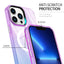 colorful anti-fall anti-fingerprint pc tpu magnetic drop protection phone case for iphone 11