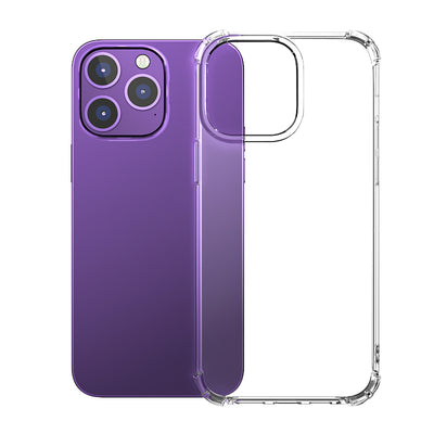 High definition transparent resist discoloration anti-yellowing phone case for iphone 12 pro
