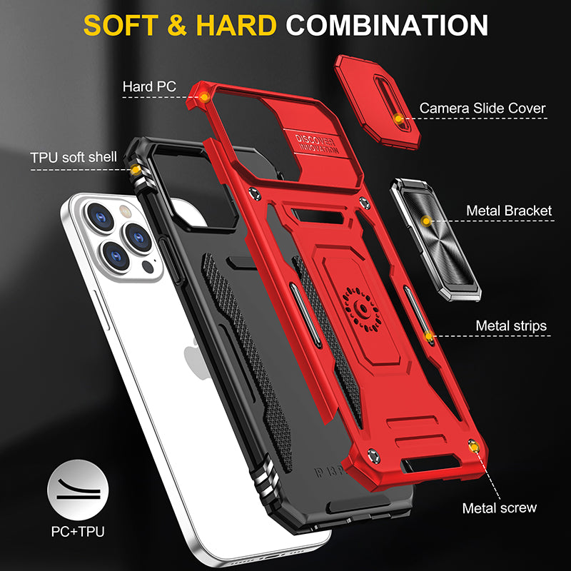New Fashion anti falling case Protective Tpu PC candy color Mobile Cover case for iphone 14 max