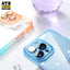 Atouchbo diamond border series sublimation pc case gradient color phone cover for iphone 11 12 13 14 pro max