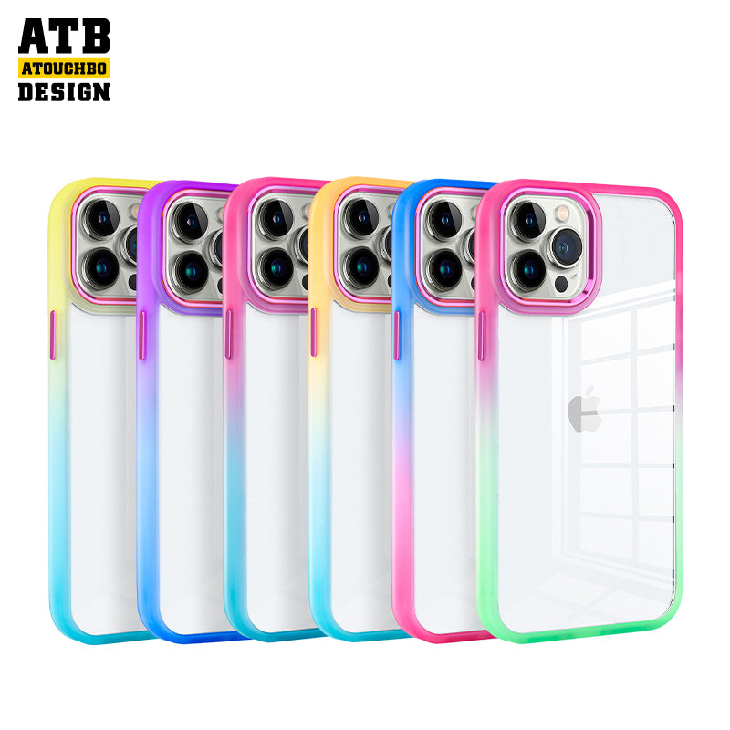 Atouchbo anti-shock designers mobile phone case colorful phone cover for iphone 11 12 13 14 pro max