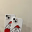 Customize Santa phone case Christmas OEM/ODM mobile phone case Christmas phone case for iPhone 14 13 12 11