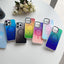 Hot Premium Ultra Slim Gradient Color Cover For iphone 11 promax Square Straight Edge Case For iphone 14 Soft Case