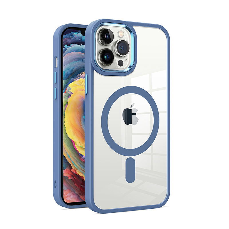 Wholesale Luxury original shockproof case magnetic phone case Transparent Soft case for iphone 14 pro