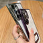 Luxury Plating Clear Logo Hole Shockproof Phone Case for iPhone 11 12 13 14 Pro Max XR X XS 8 Plus Lens Protective Cover