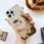 Custom Imd Tpu Phone Case Glitter Pink Marble Phone Case For Iphone 11 12 13 14 Pro Max