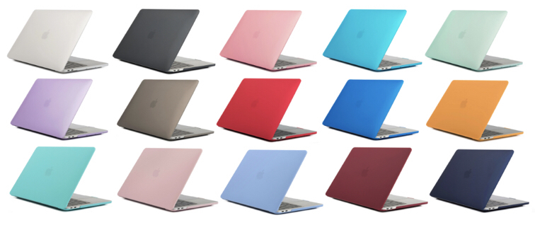For Macbook Pro 16 Case 15 Case Translucent Matte PC Cover Shell for Macbook Air 13 Inch Case