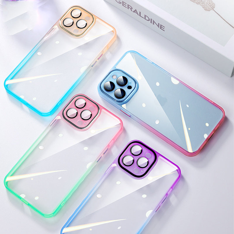 high  quality ATB Eagle Eye Diamond Border Series Gradient Magic Color Phone Case For Iphone