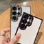 Luxury Plating Clear Logo Hole Shockproof Phone Case for iPhone 11 12 13 14 Pro Max XR X XS 8 Plus Lens Protective Cover