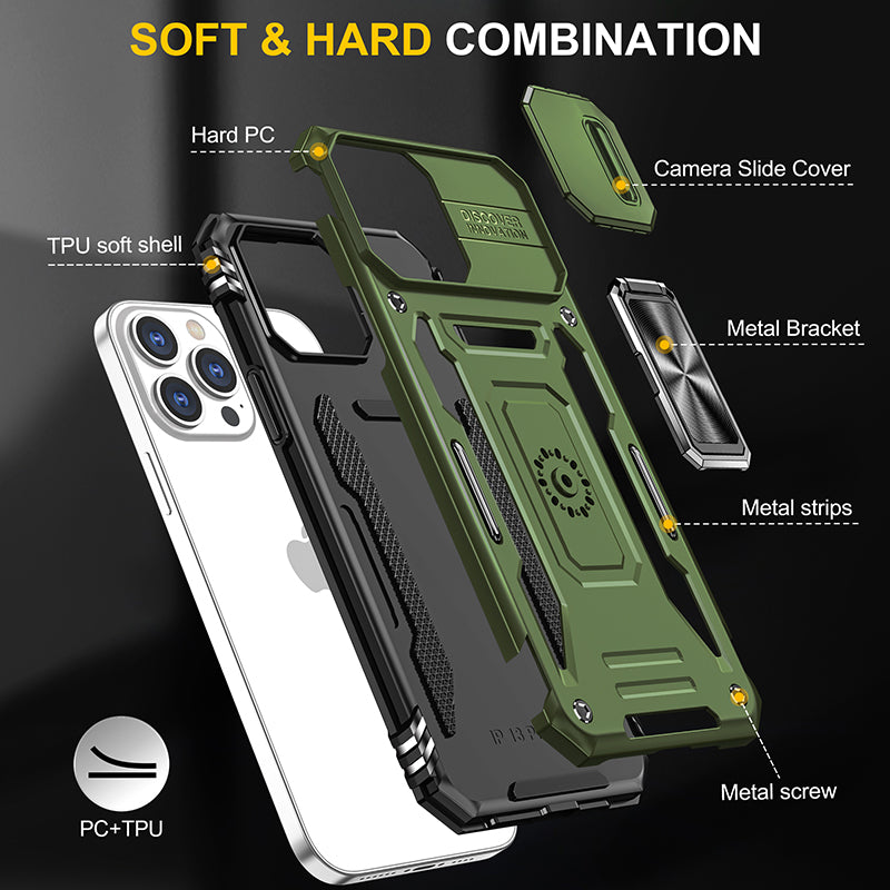 Hight quality Magnetic Ring phone case Shockproof hard tpu Magnetic case for iphone 14 pro