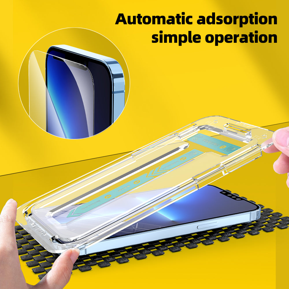 ITOP High Quality 3d Mobile Liquid Tempered Glass For Iphone 13pro max With Tempered Glass Installation Tool