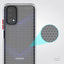 Atouchbo TPU Honeycomb Phone Case Back Cover for Honor V30