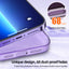 New Shockproof  PC Phone Case ATB  AG Transparent Crystal Phone Case