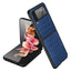 Luxury Transparent clear Magnetic Wireless Charging Case for flip 4 Clear Plating Silicone Cover