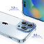 Factory crystal clear designer mobile anti-shock back phone cover phone cases for iphone 11 12 13 14 pro max