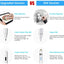 Magnetic Palm Rejection Active Stylus Pen for Apple iPad 7th 6th Gen / Pro 3rd / Mini 5th Gen / Air 3rd Gen