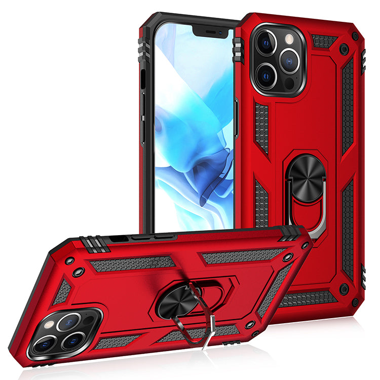 customize nice colours square military grade case for iphone 11 pro max with ring and magnet