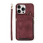 High quality durable using various Half zipper card bag For Samsung S20 / S20 plus For iphone all model