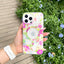 Custom Clear Sublimation Printed Flower Wireless Charging Magnetic Mobile Phone Cover Case For Iphone 14 Plus 11 12 13 Pro Max