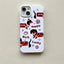 2023 New trends cute dog phone case protection shockproof candy hit color phone case for iphone 14