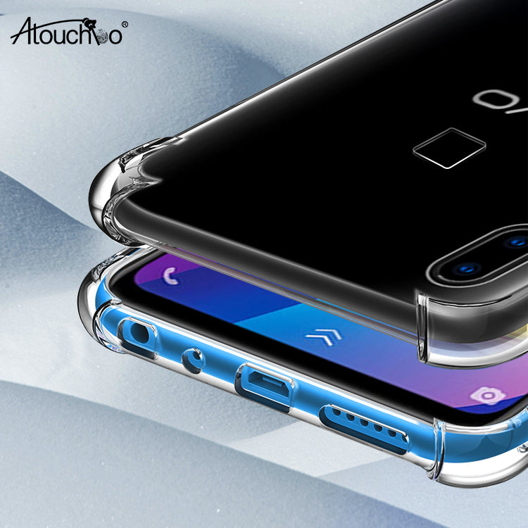 Atouchbo High Quality Transparent V15 Pro V17 S1 Pro Phone Case Back Cover for Vivo Y93 Y11 U3 Nex Phone Case