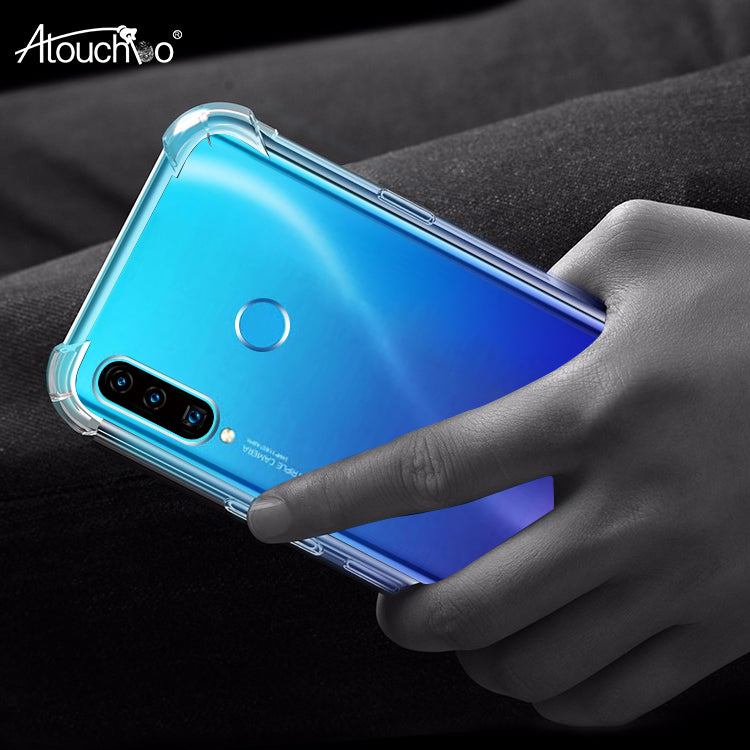 Atouchbo TPU PC P30 Clear Case for Huawei P30 lite P30 Pro Phone Case Cover