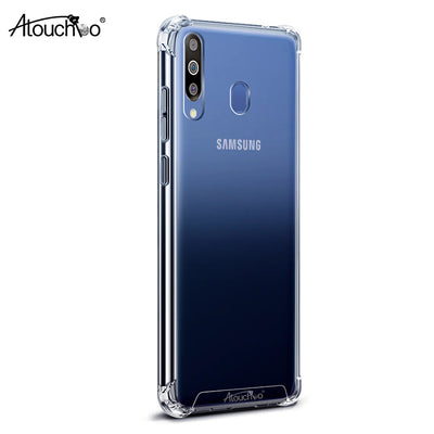 Anti shock TPU PC phone case back cover for Samsung Galaxy M10 M20 M30 clear case