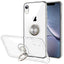 XR phone case ring holder clear cover TPU protective shell phone cover thin case for iPhone XR