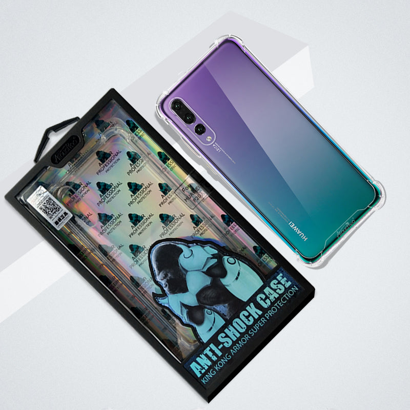 Wholesale transparent TPU PC case for Huawei P20 lite P20 P20 pro