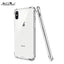 Crystal Clear Reinforced Corners TPU Bumper and Transparent Hybrid Rugged Anti-Scratch Hard Panel Cover Case for iPhone Xs Max