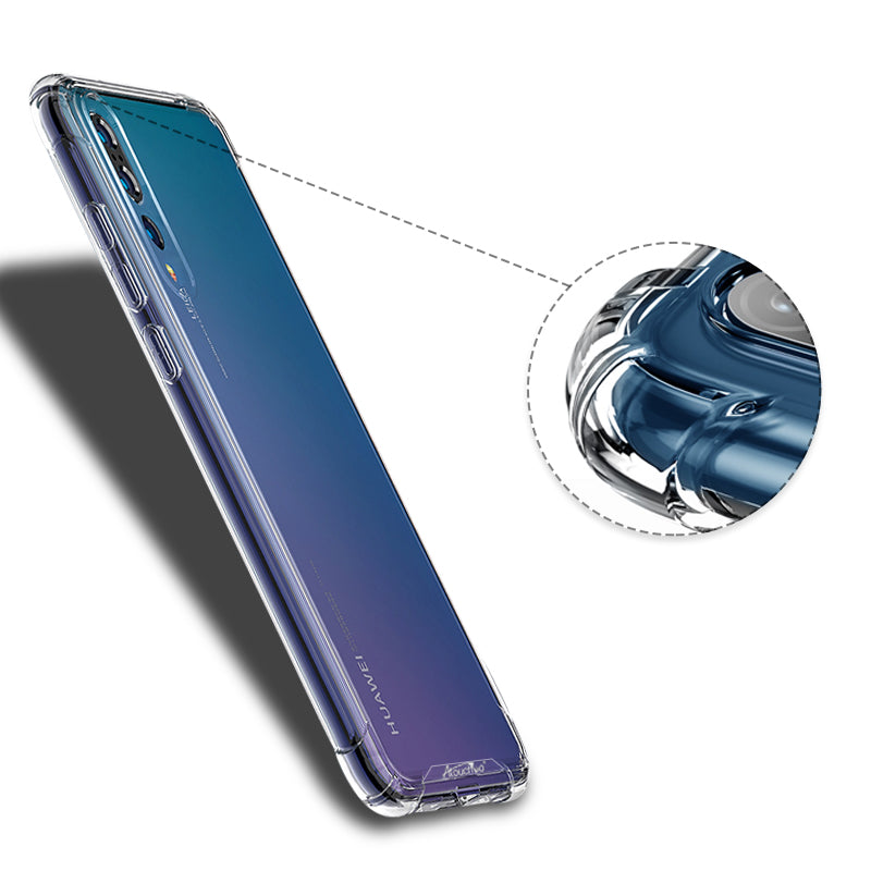 Wholesale transparent TPU PC case for Huawei P20 lite P20 P20 pro