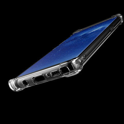 Most Popular Protective Clear TPU PC Hybric Anti-Scratch Custom Phone Case for Samsung Galaxy Note 8 Case