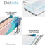 For Samsung Galaxy S10 Plus Case Clear Reinforced Corners TPU Bumper Anti-Scratch Rugged Transparent Hard Panel Cover