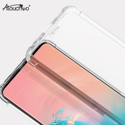 Clear anti shock phone case back cover for Samsung Galaxy S10 S10 plus S10e in stock