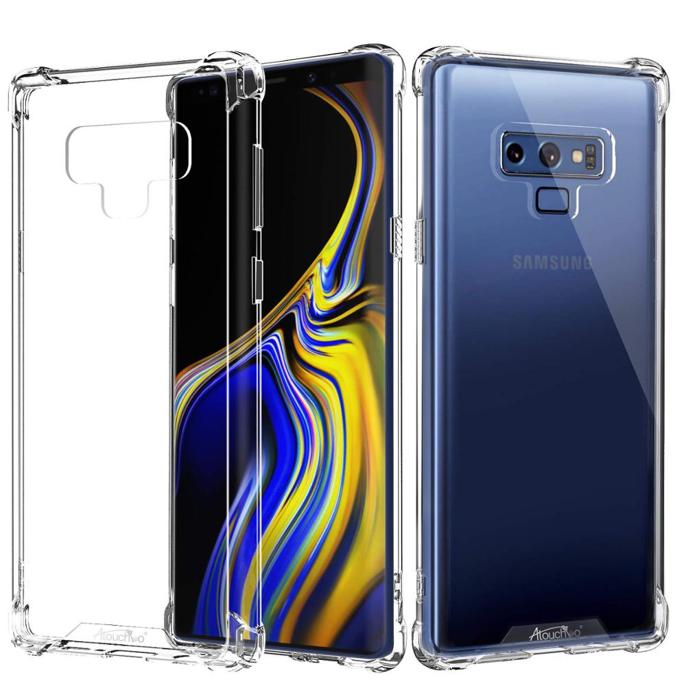New coming transparent TPU PC back cover phone case for Samsung Note 9