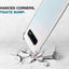 For Samsung Galaxy S10 Plus Case Clear Reinforced Corners TPU Bumper Anti-Scratch Rugged Transparent Hard Panel Cover
