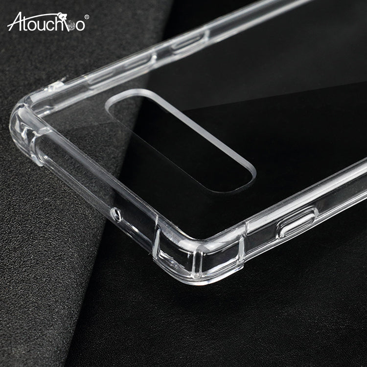 Clear anti shock phone case back cover for Samsung Galaxy S10 S10 plus S10e in stock