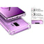 Atouchbo Anti-Shock Clear TPU PC Transparent Phone Case for Samsung S8 Back Cover for Samsung S9 Plus
