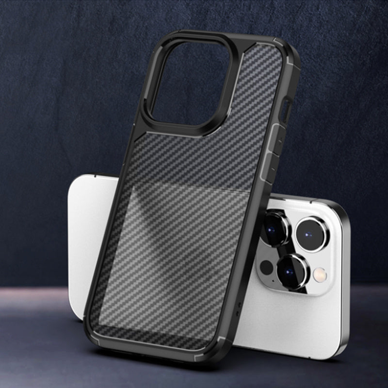 ATB Pion-eer Series Semi-Permeable Carbon Fiber Pattern Phone Case
