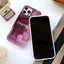 Custom Imd Tpu Phone Case Glitter Pink Marble Phone Case For Iphone 11 12 13 14 Pro Max