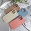 new fashion solid color soft touch phone case Shockproof Mobile Back Cover for iphone 14