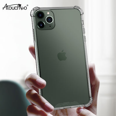 Clear Shockproof Mobile Phone Case for iPhone 11 Pro 11 11 Pro Max Phone Cover for iPhone 12 Mini 12 12 Pro 12 Pro Max