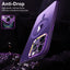 dazzle color magnetic safed phone case aviation alloy bracket wireless charge back cover for iphone 11