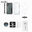6 in 1 Phone Protection Set for iPhone 12 11 Pro XS Max X Shockproof Case With Screen Protector Kickstand Back Film Lens Film