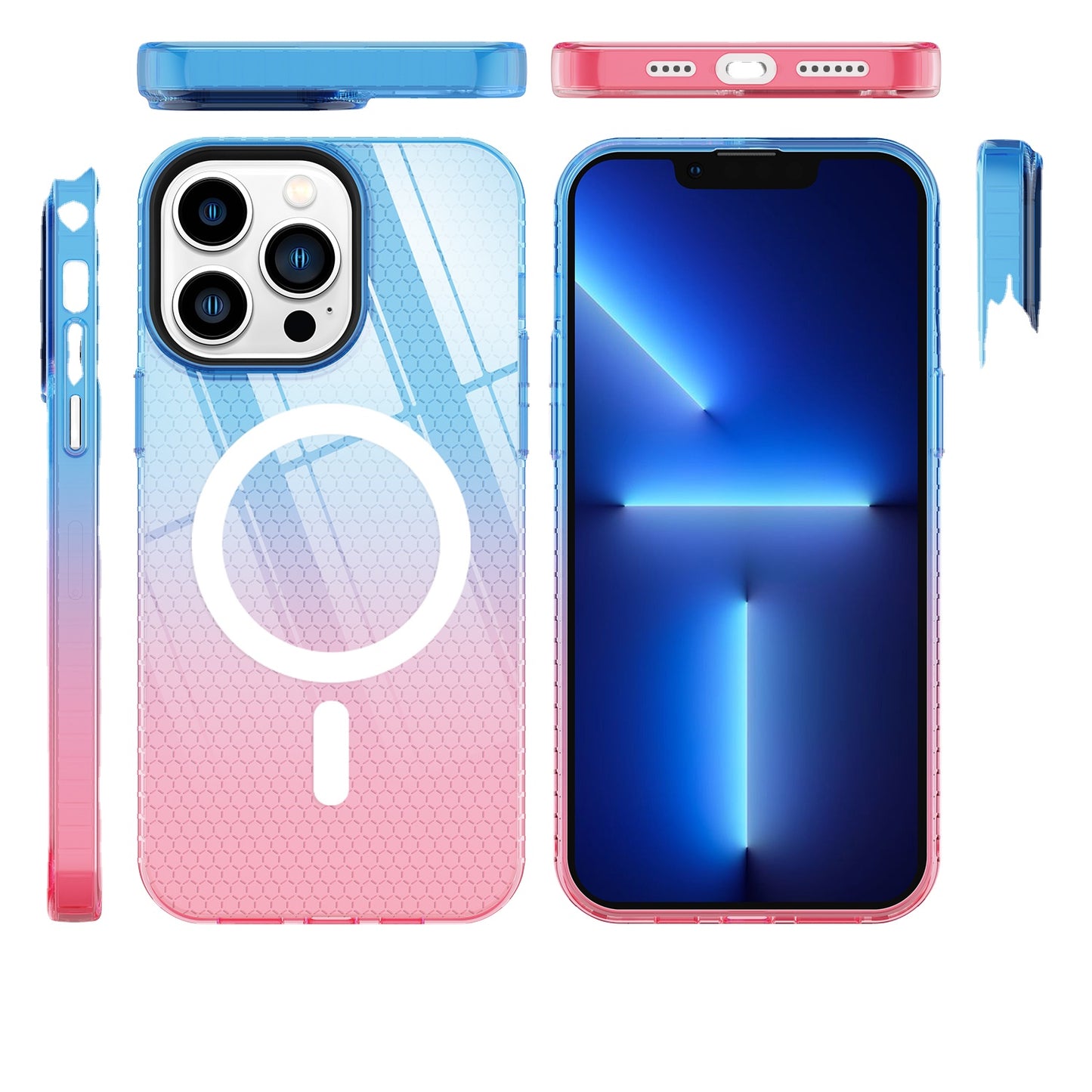 magnetic phone case shockproof silicone magnetic case magsafing phone case for iphone 14 pro