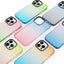Fashion silicon Mobile Back Cover Transparent Color Phone Case For iPhone 12 pro max phone cover