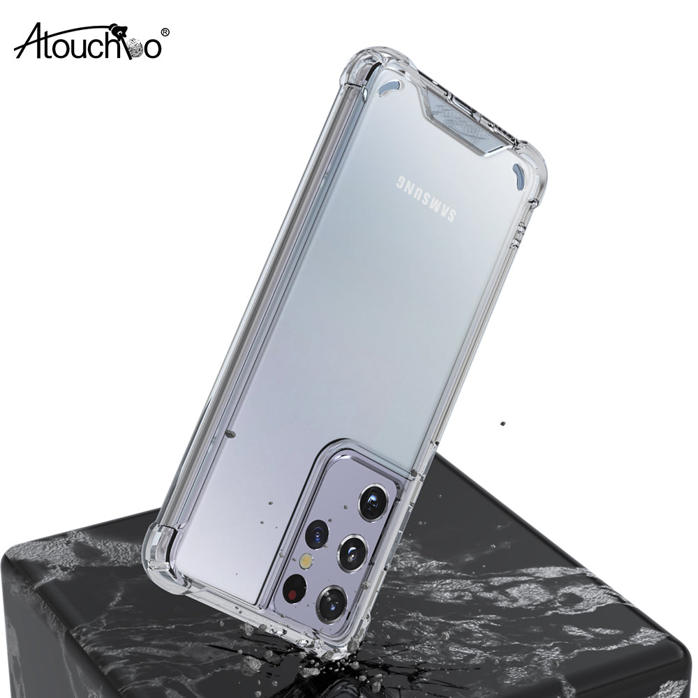 Atouchbo Clear Case for Samsung Galaxy S21 Ultra / S30 Ultra Shockproof Case